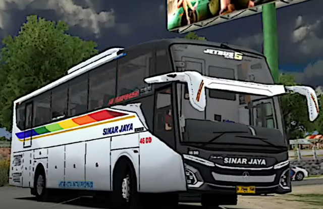 Mod Bussid Bus Sinar Jaya Terbaru 2025