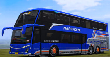 Mod Bussid Bus Tingkat 3 Narenda