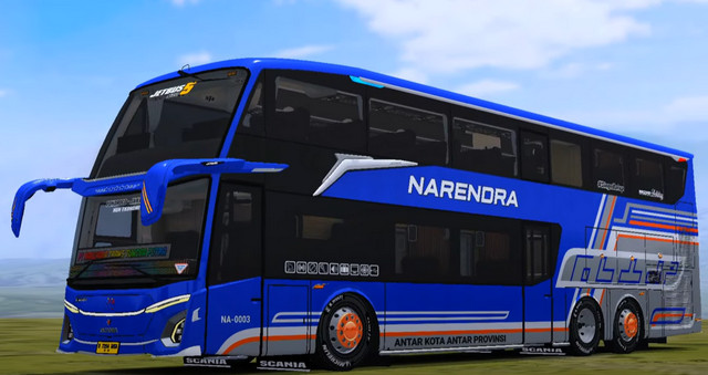 Mod Bussid Bus Tingkat 3 Narenda