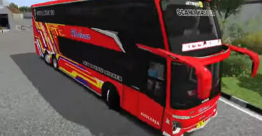 Mod Bussid Double Decker Full Strobo JB5 SDD SCANIA