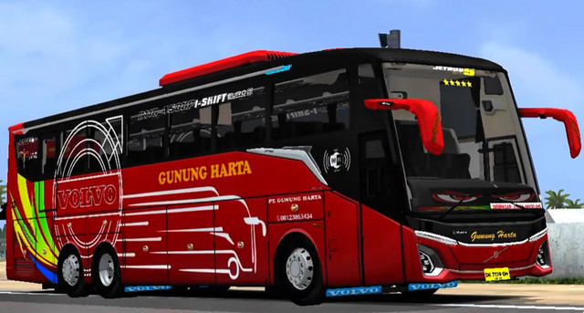 Mod Bussid Gunung Harta JB5 Tronton