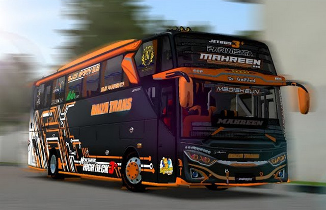 Mod Bussid Jetbus 3 Full Strobo Mahreen
