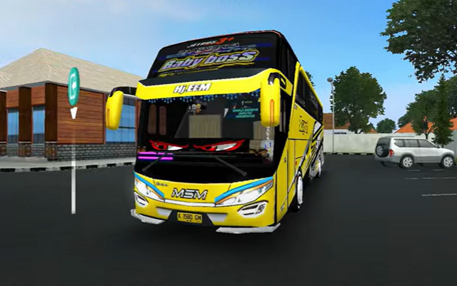 Mod Bussid Mata Strobo Bebas Nyeper