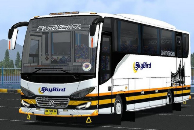 Mod Bussid Racing Minang Style Skybird