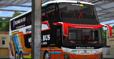 Mod Bussid Rosalia Indah Double Decker SDD KP Project