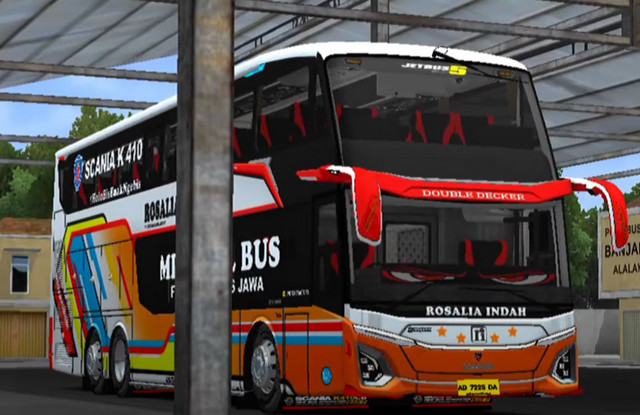 Mod Bussid Rosalia Indah Double Decker SDD KP Project
