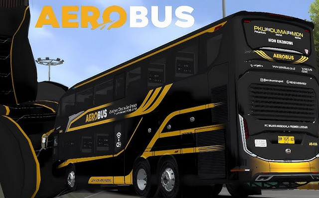 Bussid Jetbus 5 SDD B11R Aero Bus