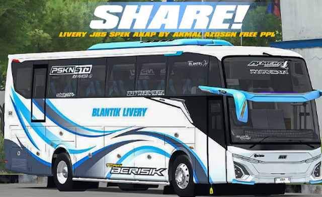 Jb5 Bussid Mod Blantik Livery