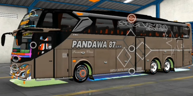 Livery Shd Tronton Bussid Pandawa 87