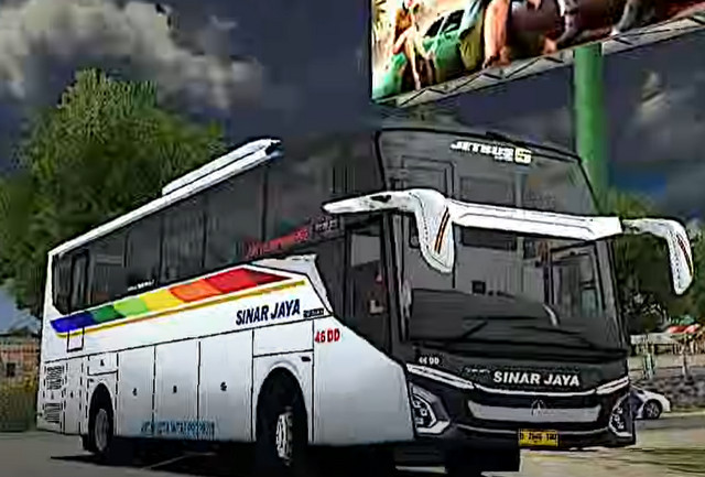Mod Bus Sinar Jaya Jetbus 5 Update Terbaru