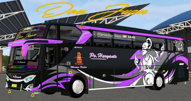 Mod Bussid Po Haryanto HR 174 Don Juan