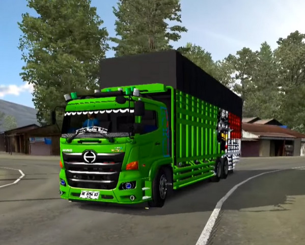 Mod Bussid Truk Muatan Berat Hino 500