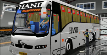 Bussid Mod Luxury Bus Hanif Travels Volvo B9r