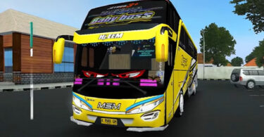 Mod Bussid Bus Strobo Mata Gerak Bebas Nyeper