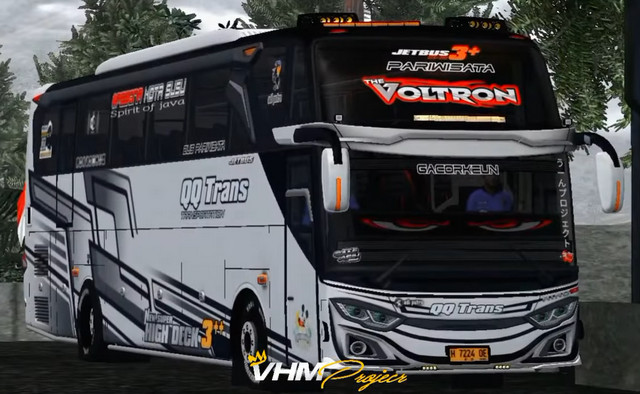 Mod Bussid QQ Trans Winspector Corong Atas