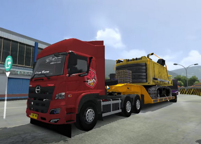 Mod Truck Muatan Berat Hino Bussid